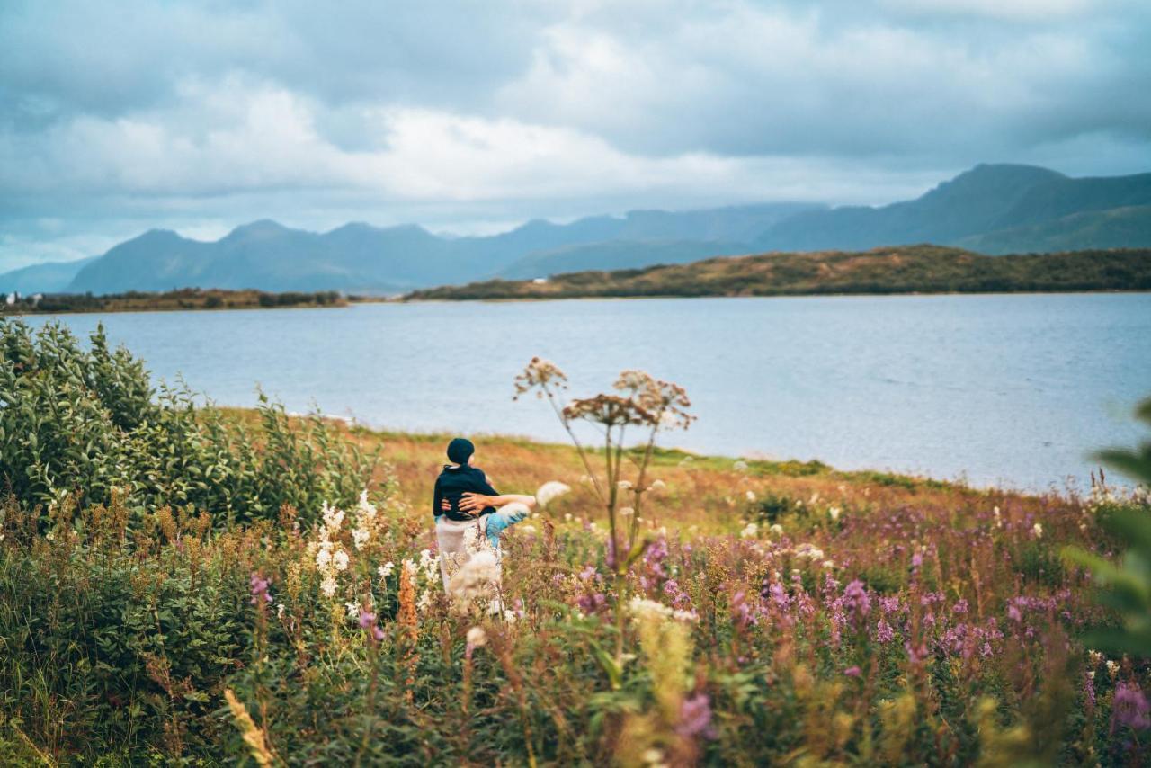 Midt I Lofoten Alstad  Екстериор снимка